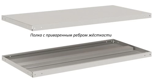 Стеллаж металлический Титан МС-750 2200x1500x400/2