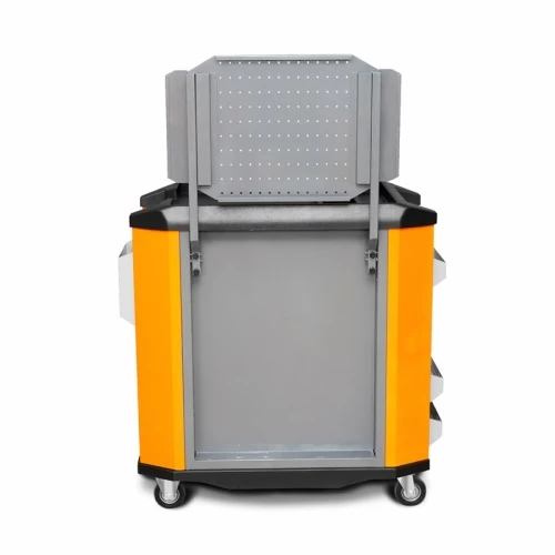 Тележка инструментальная ToollBox TBP-4 (оранжевая)