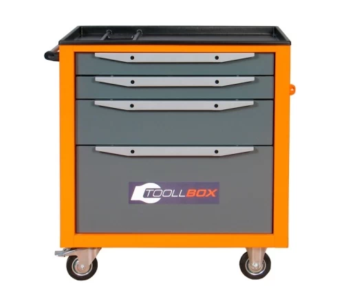 Тележка инструментальная ToollBox TBS-4 (синяя)