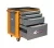 Тележка инструментальная ToollBox TBS-4 (синяя)