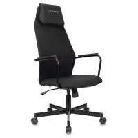 Игровое кресло Бюрократ Zombie One (ткань черная карбон)