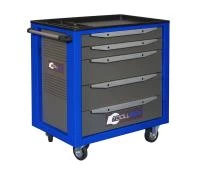 Тележка инструментальная ToollBox TBS-5 (синяя)