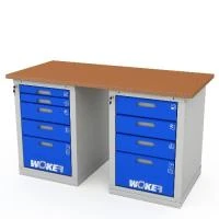 Верстак двухтумбовый WOKER PRO 2505.1500